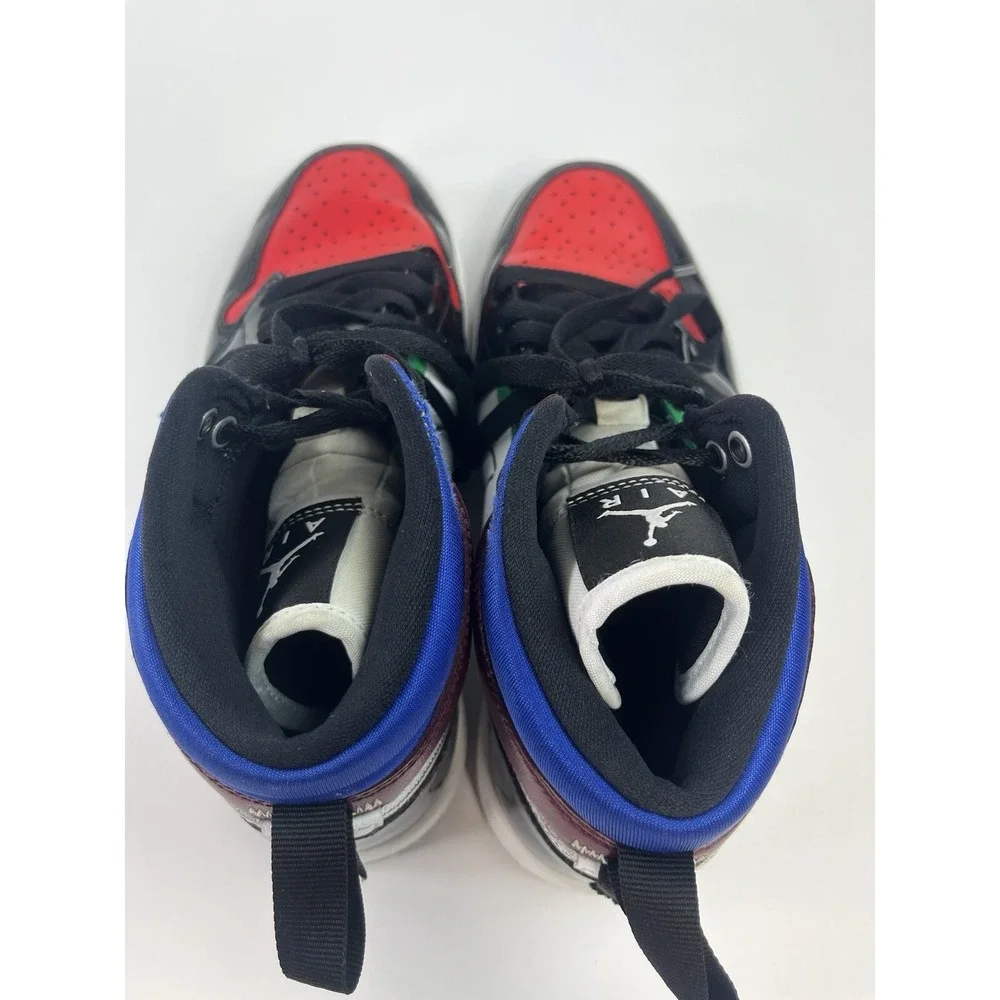 Nike Air Jordan 1 Mid SE Women's Size 7 Black White University Red DB5454-001
